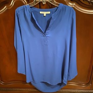 Royal blue blouse
